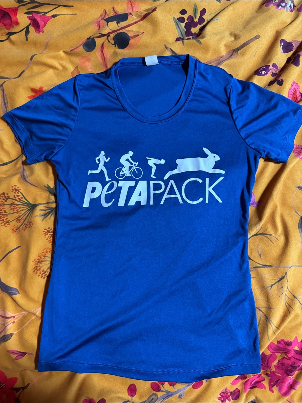PETA Pack Royal Blue Ladies Active Top